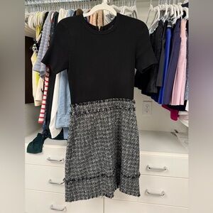 Ted Baker Black Ribbed Top